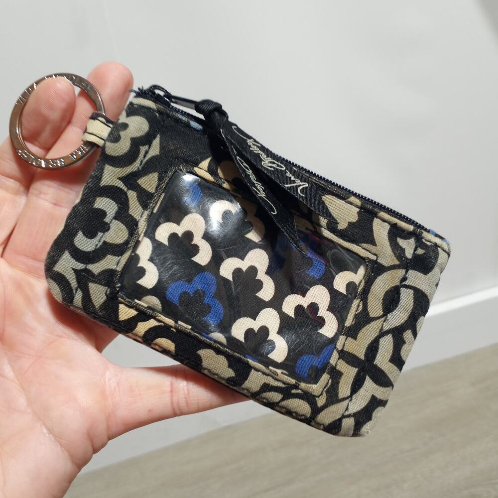 Vera Bradley Coin ID Keychain Wallet